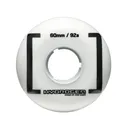 ROLLERBLADE 60mm White Hydrogen Blank Wheels, 4-Pack (06844500101) - Rollerblade