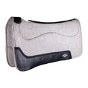 PROFESSIONAL'S CHOICE Precision Relief 29x30in Gray Felt Bottom Saddle Pad (PRFB-GRY) - Professional's Choice