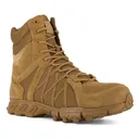 REEBOK Men's 8in Trailgrip Coyote Tactical Boots with Side Zipper (RB3460) - Reebok