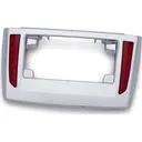CIRO Chrome Lighted License Plate Frame for Tri Glide (40080) - Ciro