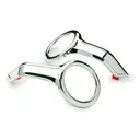 CIRO Chrome Fog Light Trim Rings For 18-up Gold Wing (78220) - Ciro