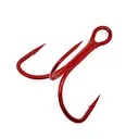 GAMAKATSU Red Treble Extra Wide Gap Hooks - Gamakatsu