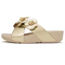 FITFLOP Women's Lulu Flower Cross Slides (A4M) - Fitflop