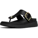 FITFLOP Women's GEN-FF Buckle Leather Toe-Post Sandals (B1H) - Fitflop