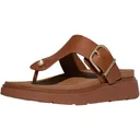 FITFLOP Women's GEN-FF Buckle Leather Toe-Post Sandals (B1H) - Fitflop