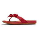 FITFLOP Gracie Flower Leather Flip-Flops Sandals (A4A) - Fitflop