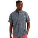 HUK Men's Kona Printed Short Sleeve Shirt (H1500192) - Huk