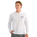 HUK Men's Drift White Performance Hoodie (H1200726-100) - Huk