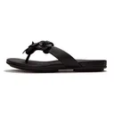 FITFLOP Gracie Flower Leather Flip-Flops Sandals (A4A) - Fitflop