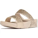FITFLOP Lulu Multi-Tonal Glitter Slides Sandals (JE5) - Fitflop