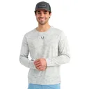 HUK Men's A1A Pro Long Sleeve Crew Shirt (H1200742) - Huk