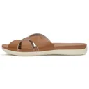 FITFLOP Women's Solay Waterproof-Leather Woven Slides (A6A) - Fitflop