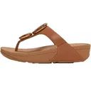 FITFLOP Women's Lulu Marbled-Stone Toe-Post Sandals (A4T) - Fitflop