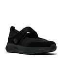 FITFLOP Women's F-Mode Flow Knit/Suede Mary Janes Sneakers (A1A) - Fitflop