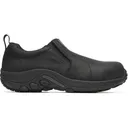 MERRELL Men's Jungle Moc Leather Hi-Vis Carbon Fiber Static Dissipative 10 Low Work Shoes (J0080) - Merrell