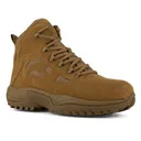 REEBOK Men's 6in Rapid Response RB Coyote Stealth Boots with Side Zipper (RB8650) - Reebok