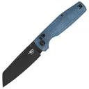 BESTECH KNIVES Slasher 3.5in Axis Lock Blue Micarta Handle Folding Knife (BTKG56C2) - Bestech Knives