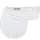 OVATION Fleece Hunter White Saddle Pad with Quilted Lining (400758WHT) - Ovation Riding