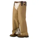 TURTLESKIN SnakeArmor Total Protection Khaki Chaps (SAT0-2A00) - Turtleskin