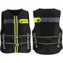 LIQUID FORCE Men's Classic Hinge Black/Green CGA Life Jacket - Liquid Force