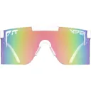 PIT VIPER The Intimidator Miami Nights White Sunglasses (E-2K-MIANGHT-INT) - Pit Viper