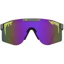 PIT VIPER The Lightspeed Original Polarized Gray/Yellow Splatter Sunglasses (E-OG-LITESPD-POL) - Pit Viper