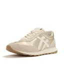 FITFLOP Women's Retro-Q Fabric/Suede Sneakers (A5P) - Fitflop