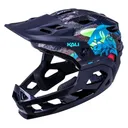 KALI PROTECTIVES Child's Maya Full Face One Size Lizard Black Helmet (0221921112) - Kali Protectives