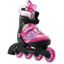 K2 SKATES Youth Lumi Pro Pink Adjustable Inline Skates (SK26218900) - K2 Skates