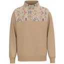 HOOEY Men's Stevie Tan/Altec Pullover (HH2609TNAZ) - Hooey
