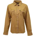 HOOEY Women's Del Denim Tan Chambray Long Sleeve Shirt (HT1878TN) - Hooey