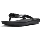 FITFLOP Women's IQushion Glossy-Button Flip-Flops (A6O) - Fitflop