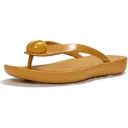 FITFLOP Women's IQushion Glossy-Button Flip-Flops (A6O) - Fitflop
