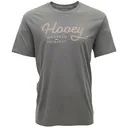 HOOEY Men's OG Steel Gray Crew Neck Cotton SS T-Shirt (HT1566DKGY) - Hooey