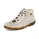 TWISTED X Women's Chukka Light Beige/Multi Driving Moc (WDM0161) - Twisted X