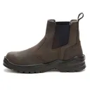 CAT Men's Striver Chelsea Waterproof Steel Toe Brown Work Boots (P91758) - Cat