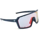 OPTIC NERVE FixiePHENOM 2.0 Matte Gray with Photochromic Smoke Lens Red Mirror Sunglasses (22813) - Optic Nerve