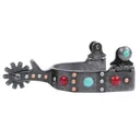 PROFESSIONAL'S CHOICE Men's PC 1in Red Dot Spurs (PCSP-140-RED) - Professional's Choice