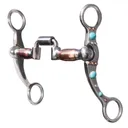 PROFESSIONAL'S CHOICE Turquoise Dot Shank Hinged Port Bit (PCB-144) - Professional's Choice
