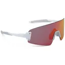 OPTIC NERVE FixieBLISS Shiny White with Smoke Lens Red Mirror Sunglasses (22805) - Optic Nerve