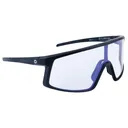 OPTIC NERVE Unisex Stone Cat Matte Black Frame with Photochromic Lens Blue Mirror Sunglasses (22842) - Optic Nerve