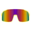GOODR Unisex Lives Life in All-Caps Yellow Sunglasses (G00895-ATG-01) - Goodr