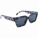 OPTIC NERVE Unisex Afterglow Crystal Gray Demi Frame with Smoke Lens Sunglasses (22830) - Optic Nerve