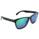 OPTIC NERVE Unisex Fairplay Driftwood Gray Frame with Smoke Lens Green Mirror Sunglasses (22698) - Optic Nerve