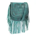 STS Wayfarer Turquoise Selah Saddle Bag (35002) - Sts