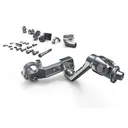 CIRO Goldstrike Black 3-Way Adjustable Highway Peg Mounts for Gold Wing '18-UP (603) - Ciro