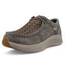 TWISTED X Men's Feather X Grey/Brown Casual Shoes (MCAU010) - Twisted X