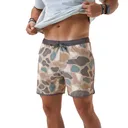 BURLEBO Jumbo Pintail Camo Swim Trunks (ST-JPTC) - Burlebo