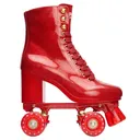 IMPALA Marawa High Heel Marawa Red Glitter Roller Skate (IMPROLLHH-MARAWA_RED_GLITTER) - Impala