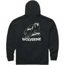 WOLVERINE Men's Wolverine Black Graphic Hoody (W1220190-1004) - Wolverine Apparel
